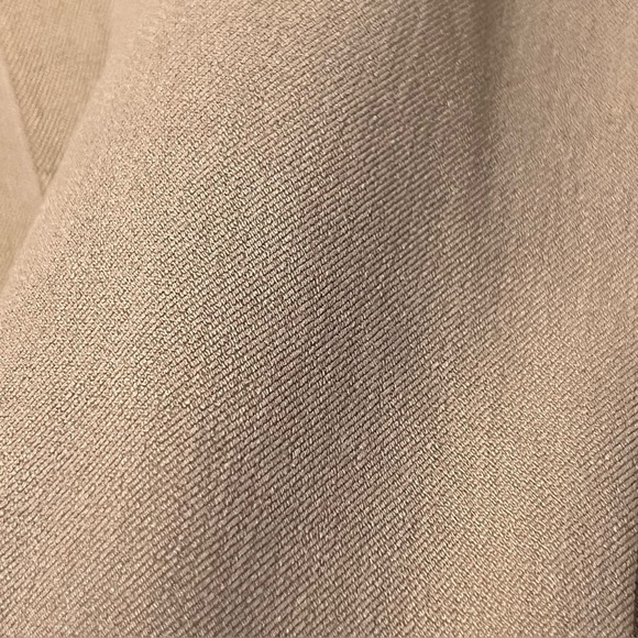 Karen Kane Lifestyle Tan Cuffed Ankle Trouser Stretch Workwear Size 10 - Picture 7 of 9